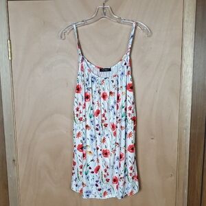 Floral Garden Camisole with Spaghetti Straps
